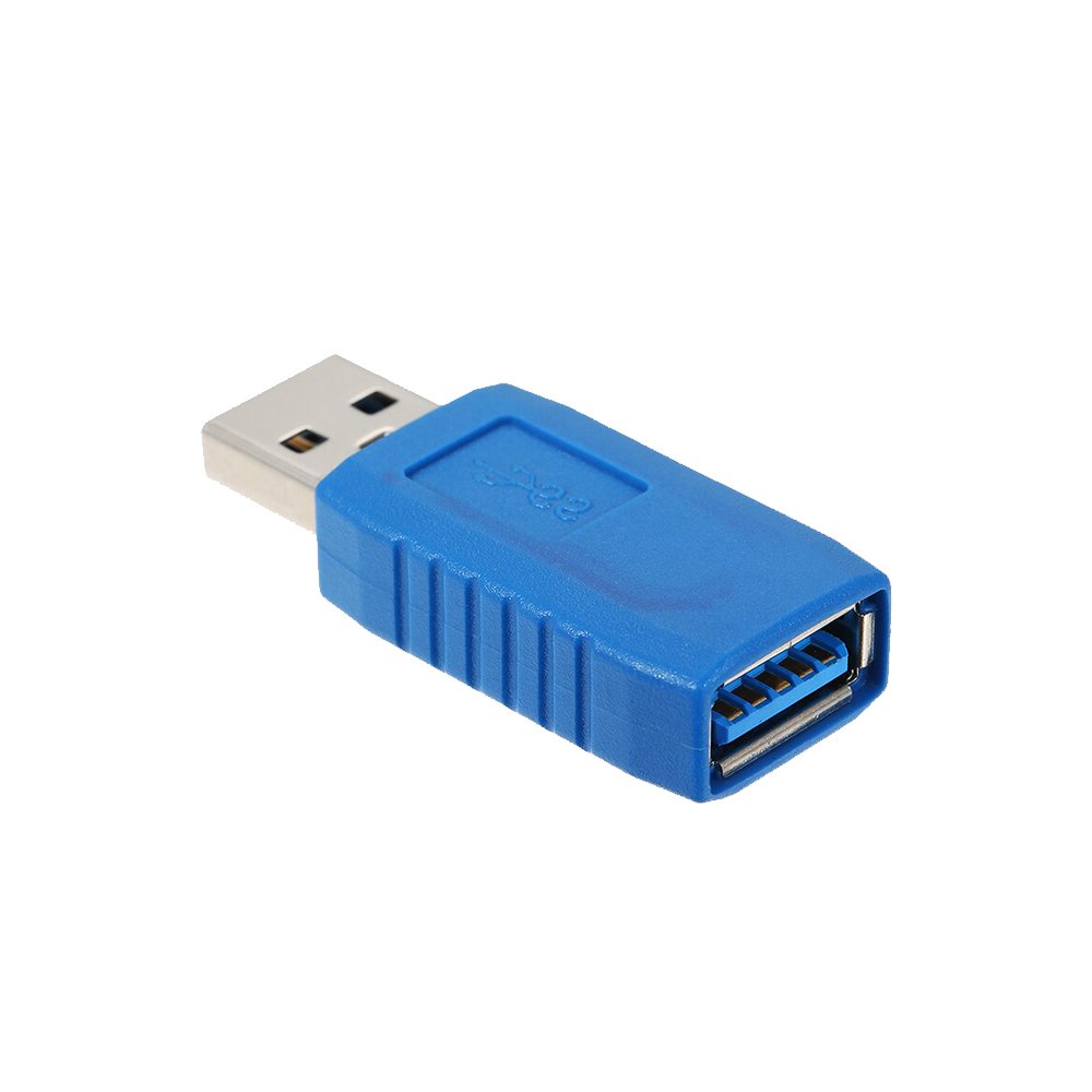 Acoplador USB 3.0 Macho-Fêmea Tipo A USB-MF3.0
