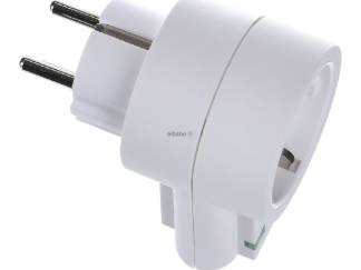 Adaptador com proteção contra sobretensão média 230V