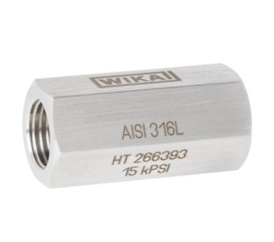 Adaptadores e acoplamentos de conexão de alta pressão