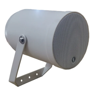 Alto-falante de projeção de tubo ABS branco de 5