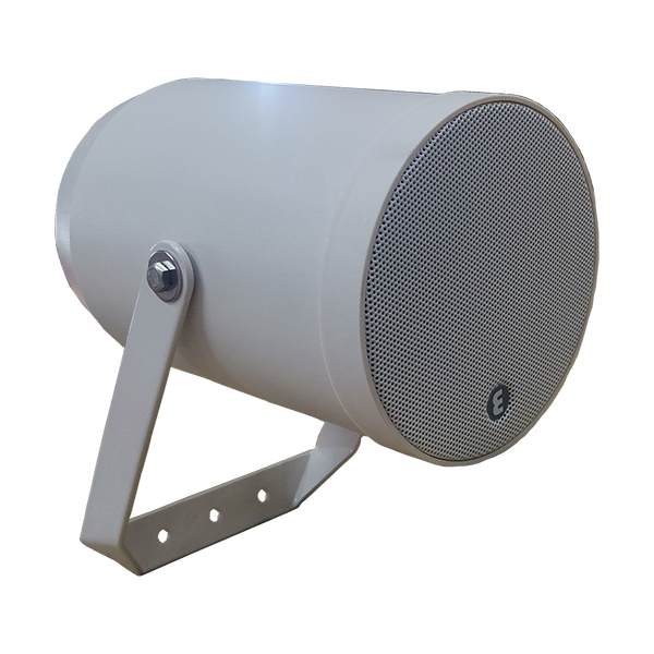 Alto-falante de projeção de tubo ABS branco de 5