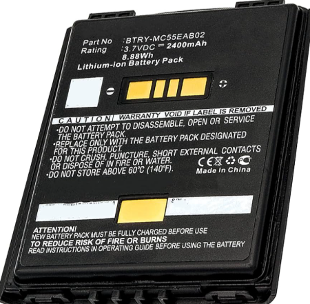 Bateria reserva Zebra para computador portátil BTRY-MC55EAB02