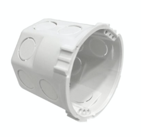 Caixa aparelhagem baixa REDONDA 69X44mm