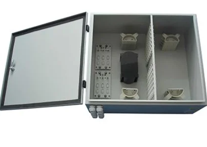 Caixa de distribuição para montagem em parede externa  ODF-OW48-VN