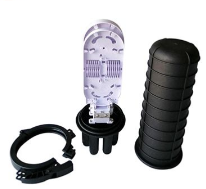 Caixa de fechamento de fibra óptica com 48 núcleos  CV019B