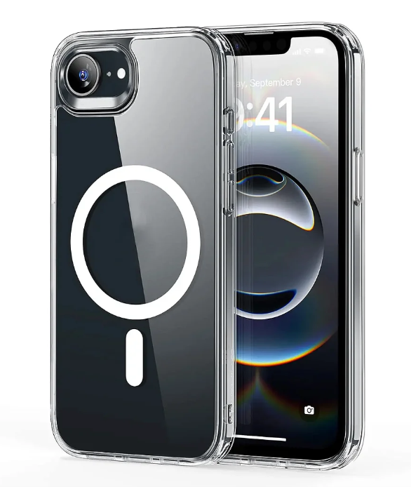 Capinha para iPhone 16E Magsafe Transparente Magnética