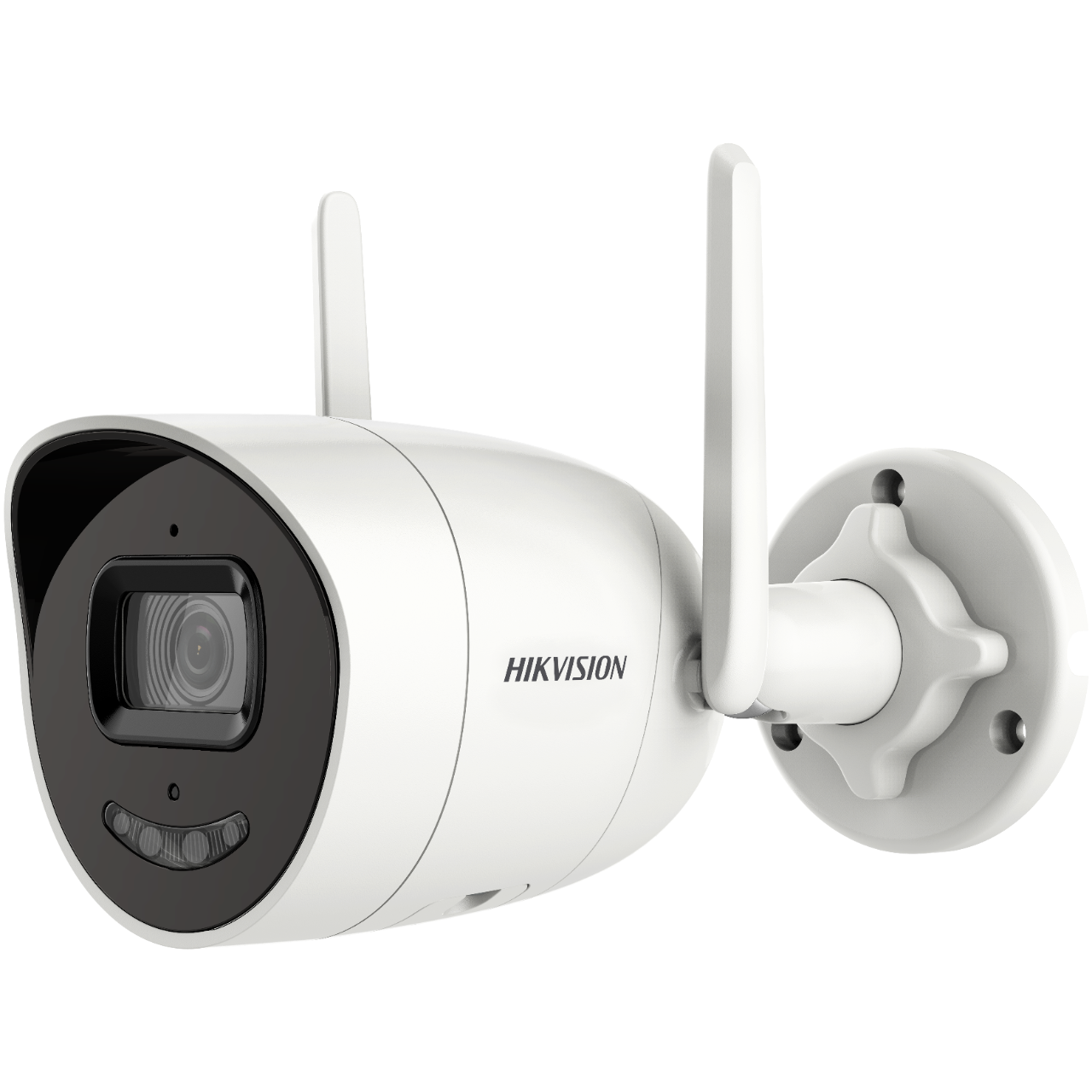 Câmera de rede de bala fixa WDR externa AcuSense ColorVu de 2 MP