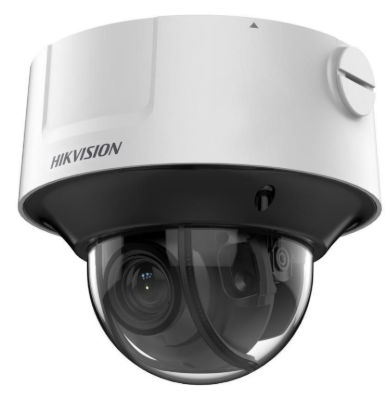 Câmera de rede de domo fixo AcuSense de 4 MP para ambientes externos