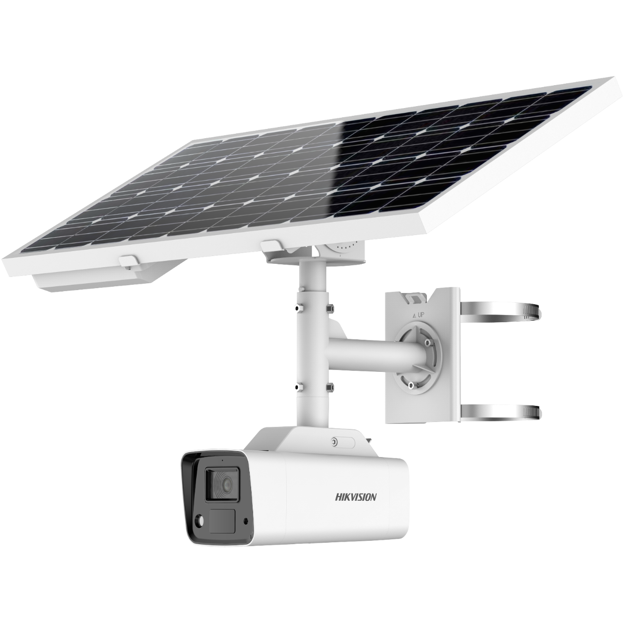 Configuração de câmera de segurança com energia solar ColorVu de 4 MP