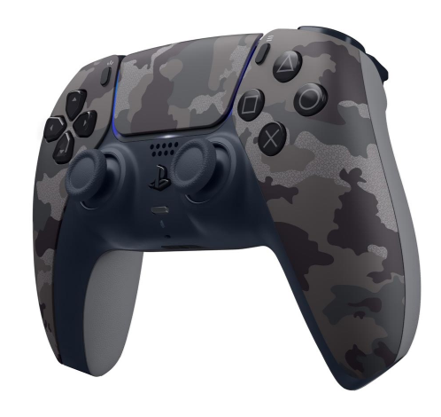 Controle Sony DualSense para PS5 - Camuflado Cinza (CFI-ZCT1W)