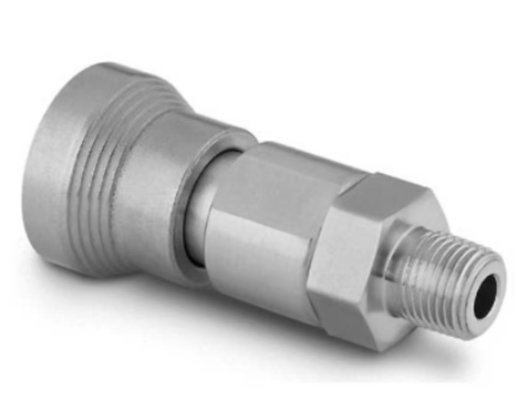 Corpo de Engate Rápido de Passagem Plena Série QF4. SS-QF4-B-4PM