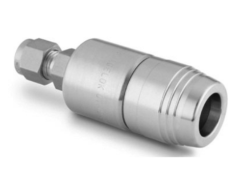 Engate rápido em aço inox, extremidades: 3/8º OD