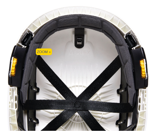  Faixa de cabeça com espuma de conforto para capacetes VERTEX® e STRATO