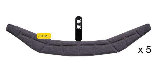  Faixa de cabeça com espuma de conforto para capacetes VERTEX® e STRATO