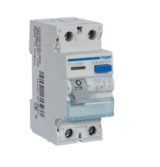 Inter. dif. 2P 25A 300mA CFC225P Hager