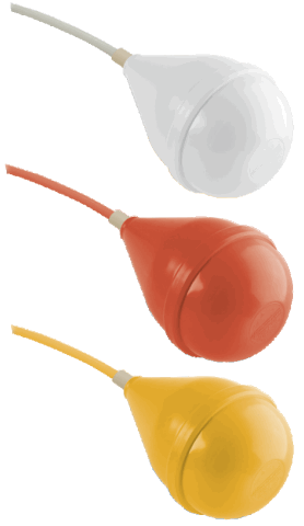 Interruptor de flutuação suspenso