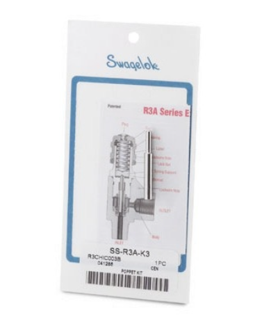 Kit com Haste em Aço Inoxidável 316 para Válvula de Alívio Proporcional Série R3A (vide MS