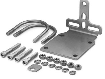 Kit de Suporte de Montagem em Aço Inoxidável para Manifolds das Séries V, VB e VL (vide MS