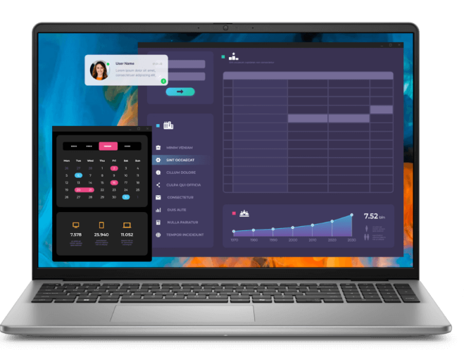 Laptop Dell Vostro 16 5640 16 ? ? i7, 16 GB de RAM, SSD de 1 TB, Win 11 Pro