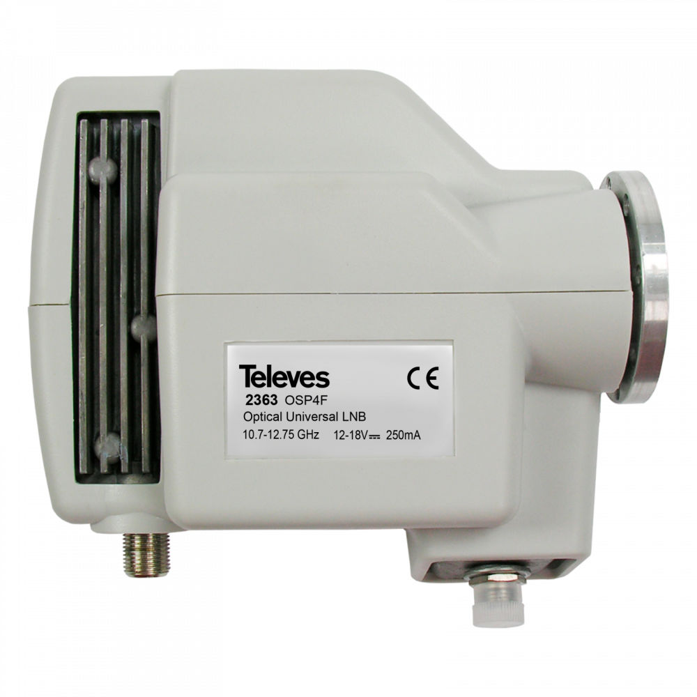 LNB de foco central óptico