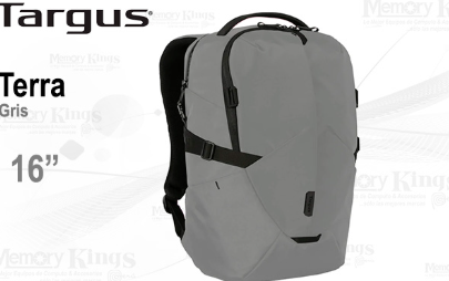 Mochila para notebook Targus Terra EcoSmart de 16 polegadas cinza TBB64904GL