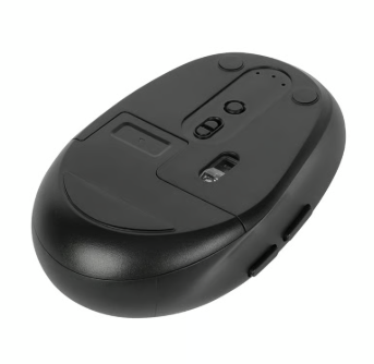 Mouse óptico sem fio antimicrobiano multidispositivo Targus Midsize Comfort, preto, AMB582