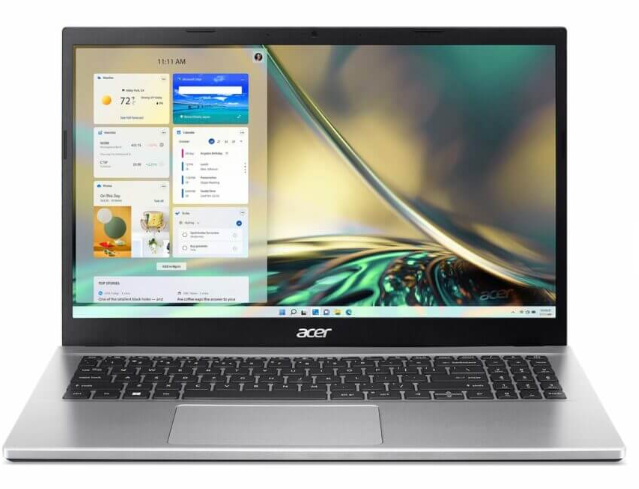 Notebook Acer Aspire A315-59 15,6? ? i7, 8GB de RAM, SSD de 512GB, Win 11 Home