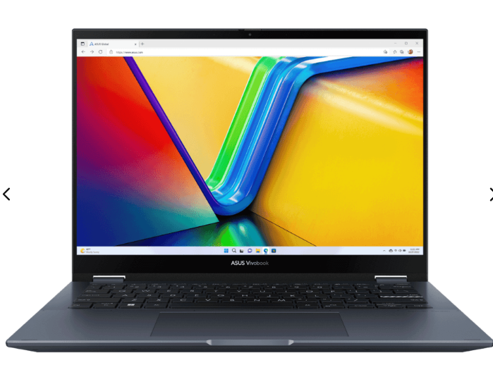 Notebook Asus Vivobook S 14 Flip TN3402YA de 14? com tela sensível ao toque ? Ryzen 5, 16 