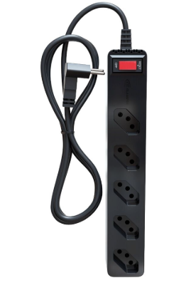 Protetor de energia seguro de 12 vias