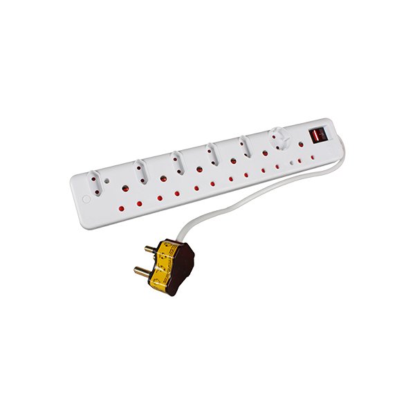 Protetor de energia seguro de 12 vias