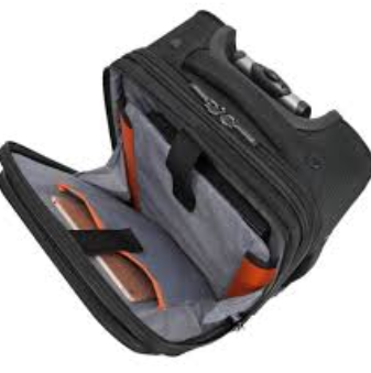 Rolo compacto para assento Targus Citysmart de 12 a 15,6 polegadas, preto e cinza, TBR038G