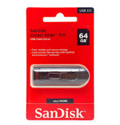 SanDisk 64GB Cruzer Glide USB 3.0 Flash Drive