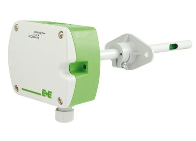 Sensor de duto de ventilação para CO 2 e temperatura