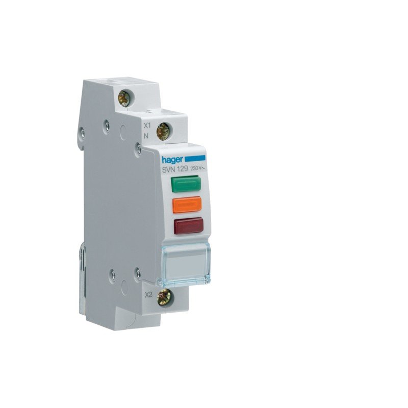 Sinalizador Triplo 230V SVN129 Hager
