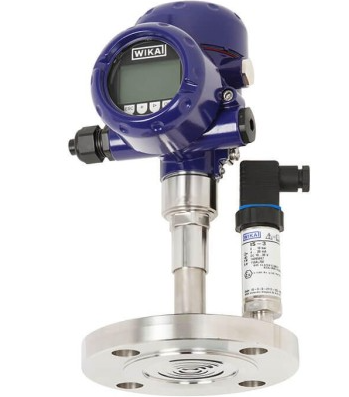 Sistema de monitoramento de diafragma com conexão de flange