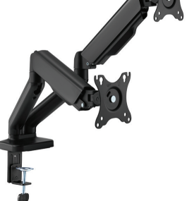 SUPORTE PARA MONITOR DUPLO //SECRETÁRIA // ARTICULADO