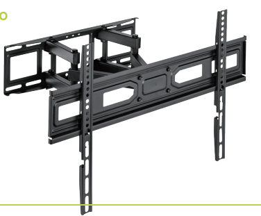 SUPORTE PARA TELEVISÃO PAREDE // ARTICULADO BAMEKL37-80AT