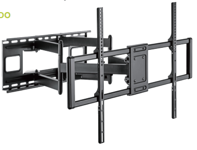 SUPORTE PARA TELEVISÃO  PAREDE // ARTICULADO BAMEKL60-120T