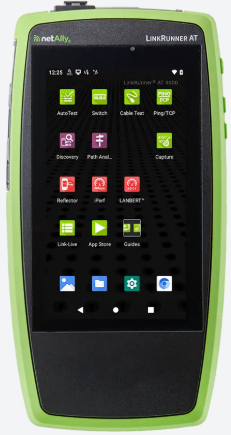 Testador de rede e cabo inteligente