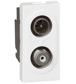 TOMADA TV-SAT DERIVAÇÃO ÚNICA 1DB