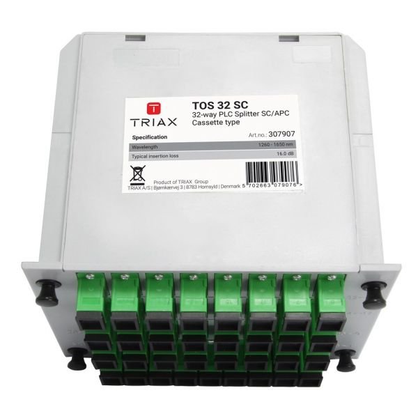 TOS 32 SC, 32-way PLC Splitter