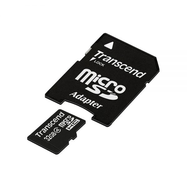 Transcend cartão de memória flash microSDHC classe 4 de 32 GB