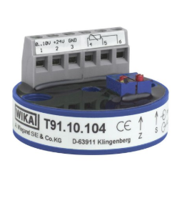Transmissor analógico de temperatura