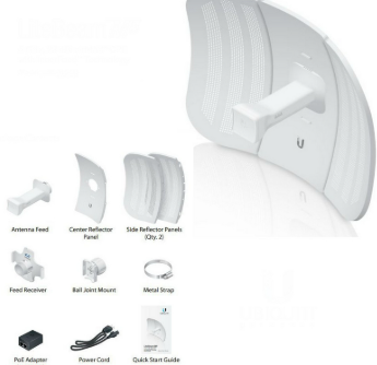 Ubiquiti airMAX LiteBeam 23dBi CPE 5GHz LBE-M5-23-EU