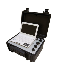 Verificador de campo para medidores de vazão eletromagnéticos