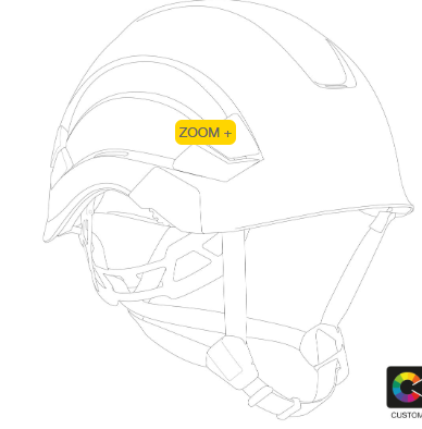  VERTEX® PERSONALIZADO Capacete personalizável da linha VERTEX