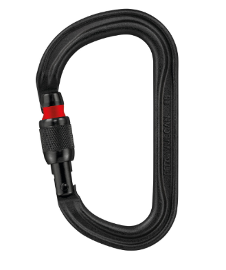 Mosquetão assimétrico de alta resistência com grande capacidade